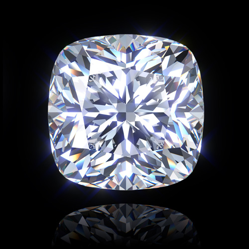 Cashion cut diamond
