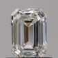Emerald 0.55 Carat Color G Clarity VVS2 Very Good Diamond