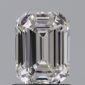 Emerald 1.05 Carat Color H Clarity VVS1 Excellent Diamond
