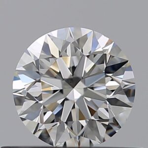 Round 0.50 Carat Color H Clarity VS1 Excellent Diamond