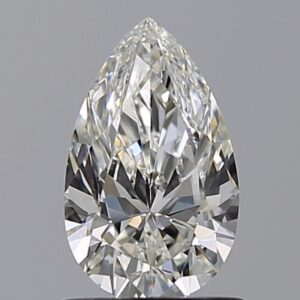 Pear 0.80 Carat Color H Clarity VS1 Very Good Diamond