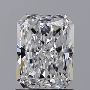 Radiant 1.00 Carat Color E Clarity VS1 Very Good Diamond