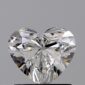 Heart 1.00 Carat Color F Clarity VVS2 Excellent Diamond