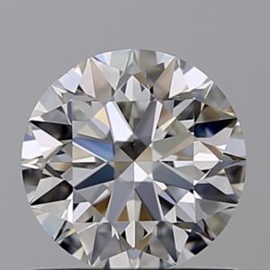 Round 1.00 Carat Color F Clarity VS2 Excellent Diamond