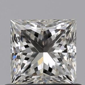 Princess 0.56 Carat Color H Clarity VVS2 Very Good Diamond