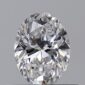 Oval 0.50 Carat Color D Clarity VVS2 Very Good Diamond