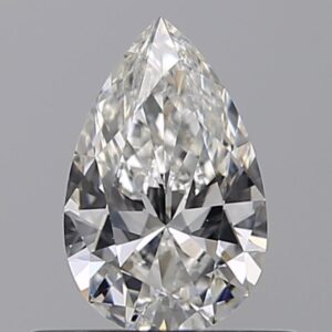 Pear 0.50 Carat Color F Clarity VS1 Very Good Diamond