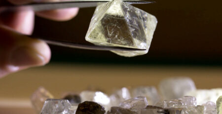 Rough diamond Alrosa