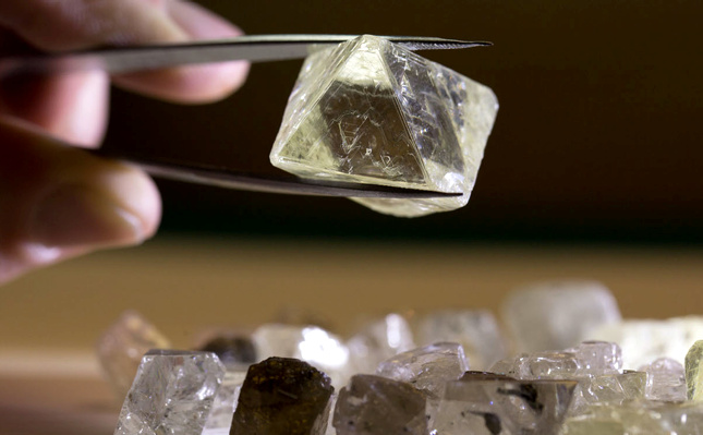 Rough diamond Alrosa