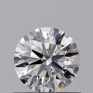 Round 0.50 Carat Color H Clarity IF Excellent Diamond