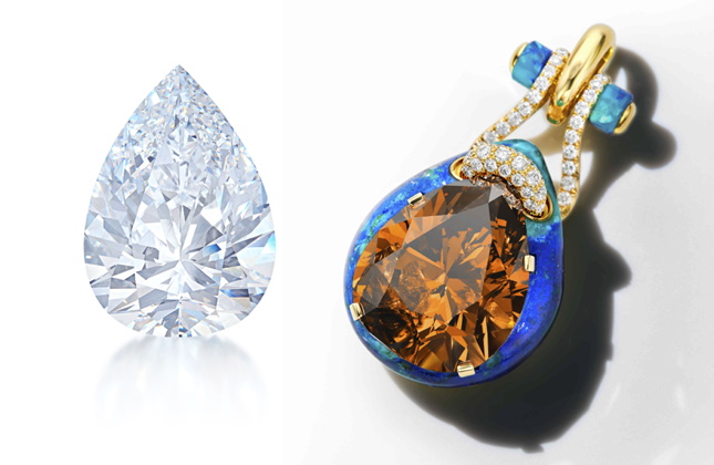 Pear fancy diamond sgdx