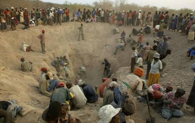 diamond miner Zimbabwe