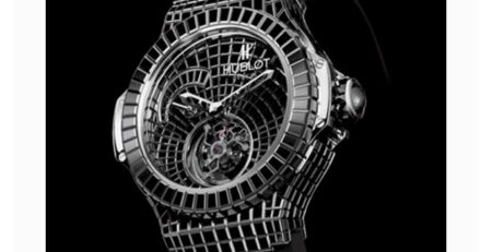 hublot black diamond watch