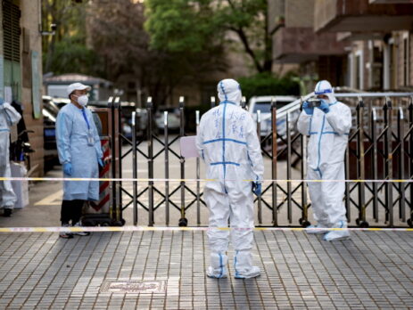 Shanghai,,China,-,April,4,,2022:,Xuhui,Shanghai,Enters,City-wide