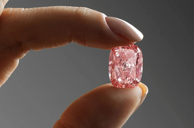 Rare pink diamonds are the star in Tiffany & Co's Pink Melee collection